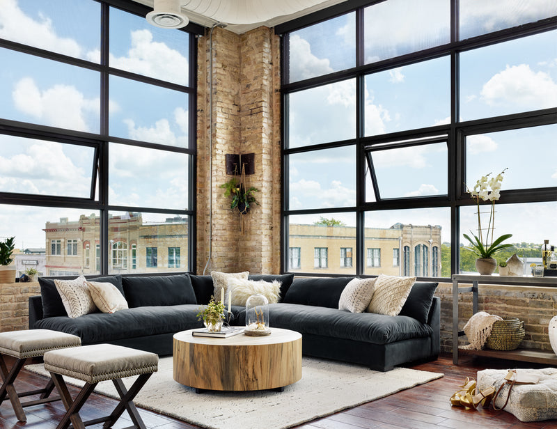 Grant Sectional-Henry Charcoal