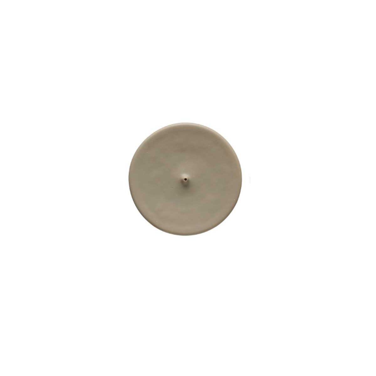 Round Stoneware Incense Holder