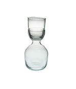 Recycled Glass Ripple Carafe Set