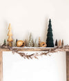 Green Flocked Tree