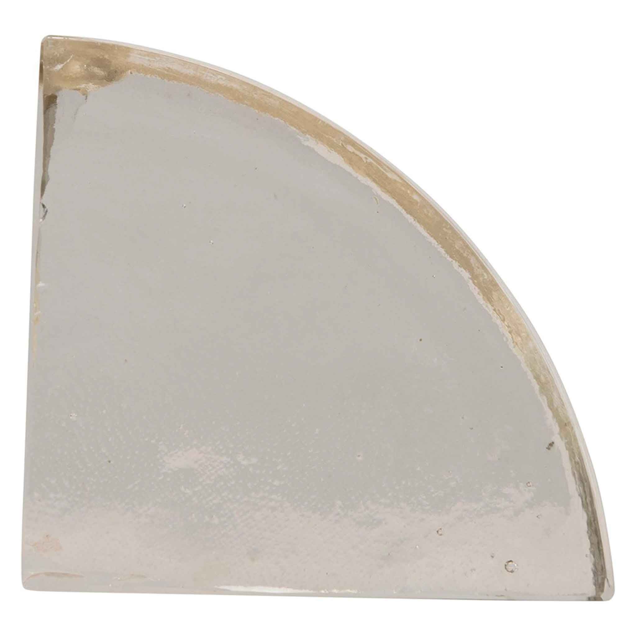 Clear Glass Bookend