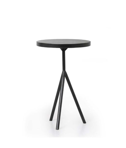 Niroc End Table - Bluestone/Black