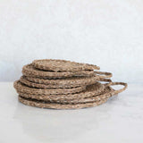 Hand-Woven Trivets with Handles