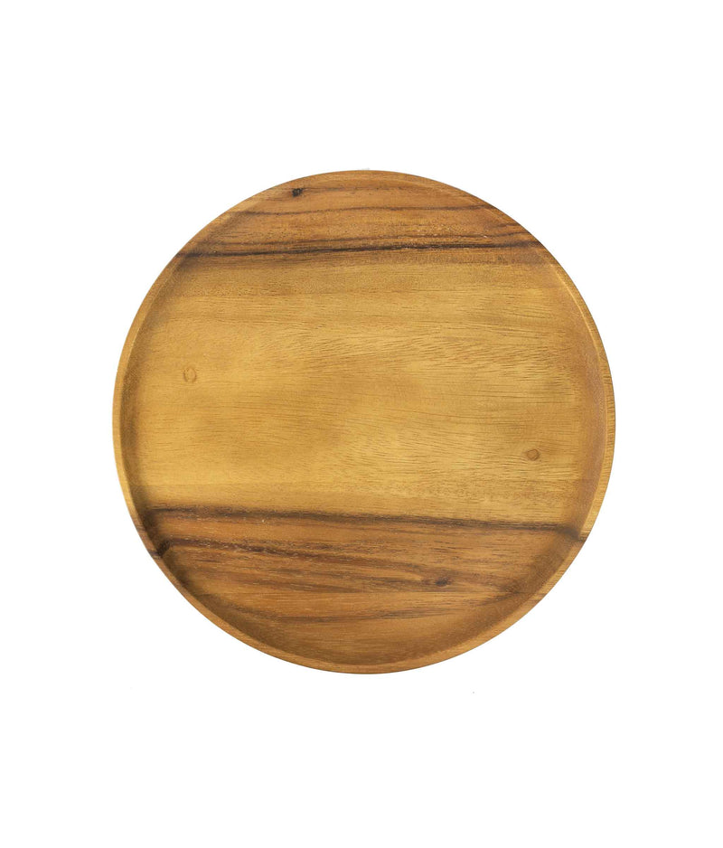 Acacia Round Plate Medium