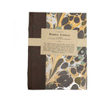 Marble Journal - Brown, Green, Gold