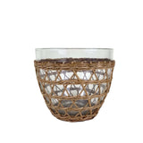 Rattan Cage Large Salad Bowl