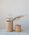 Stoneware Canister with Cork Lid
