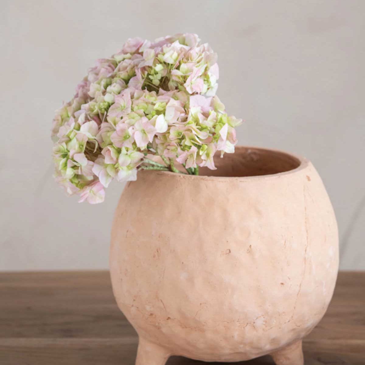 Handmade Terracotta Footed Planter